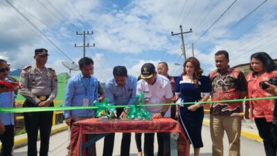 Dukung Pembangunan Kabupaten Toba, TPL Bangun Jembatan Senilai 1,7 Miliar