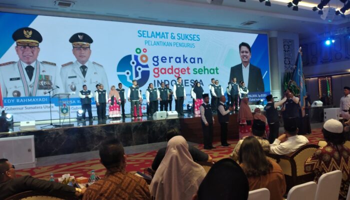 Pengurus Pusat Gerakan Gadget Sehat Indonesia Dilantik