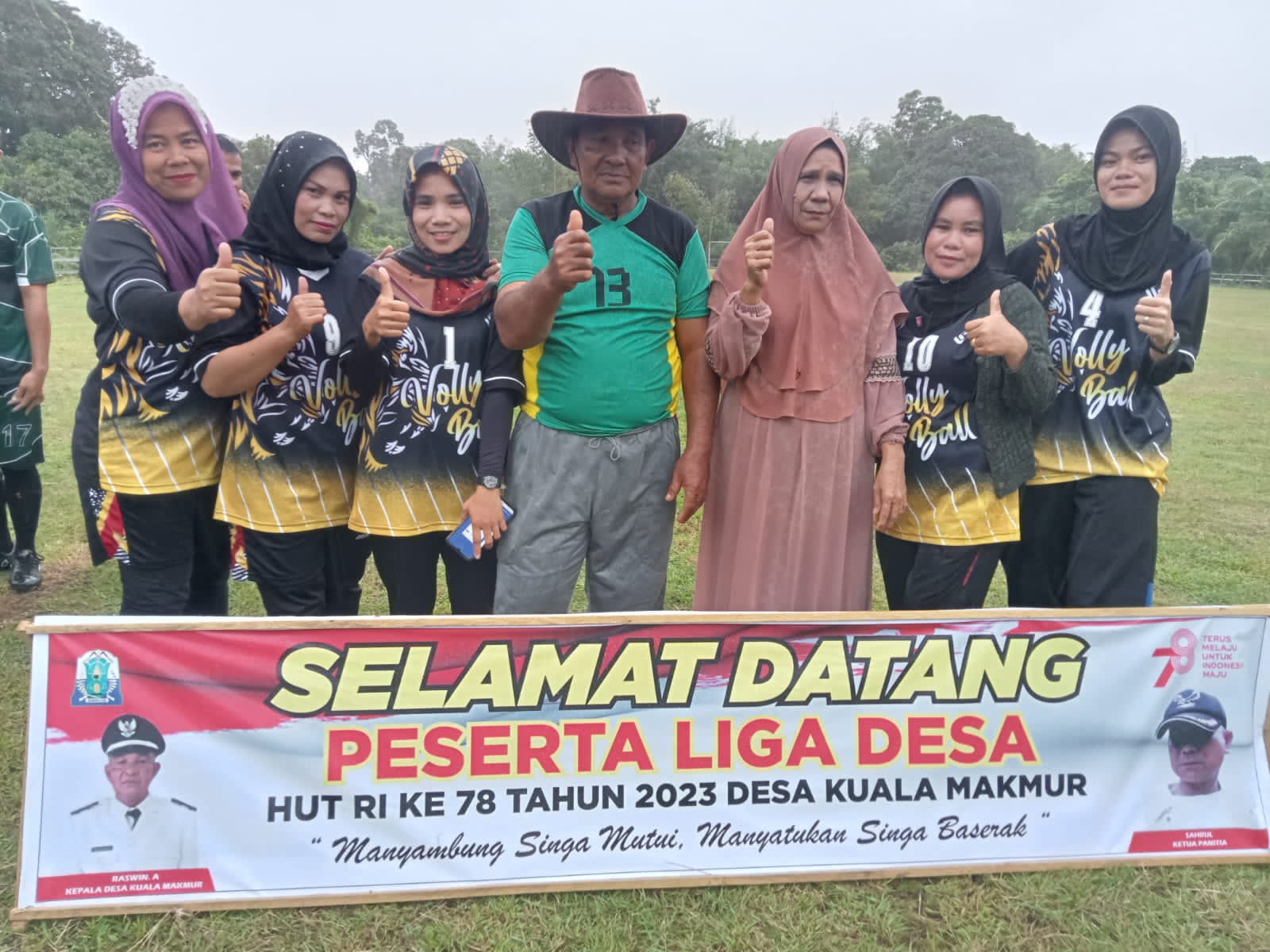 Sambut 17 Agustus, Pemdes Kuala Makmur Gelar Turnamen Sepakbola