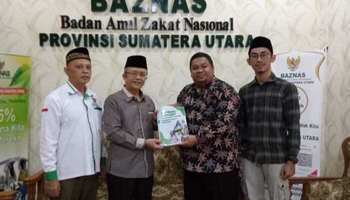 DD Waspada Serahkan Laporan Semester 1 2023 Ke Baznas Sumut Capaian 71.667 PM