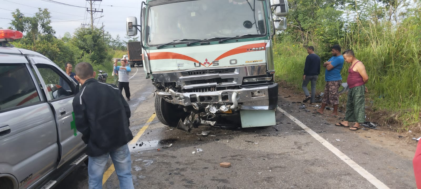 Di Bener Meriah, Fuso Dan Avanza Laga Kambing 5 Orang Meninggal Dunia