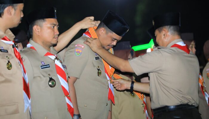 Terima Penghargaan Lencana Melati, Bobby Nasution Dedikasikan Untuk Seluruh Aktivitas Gerakan Pramuka