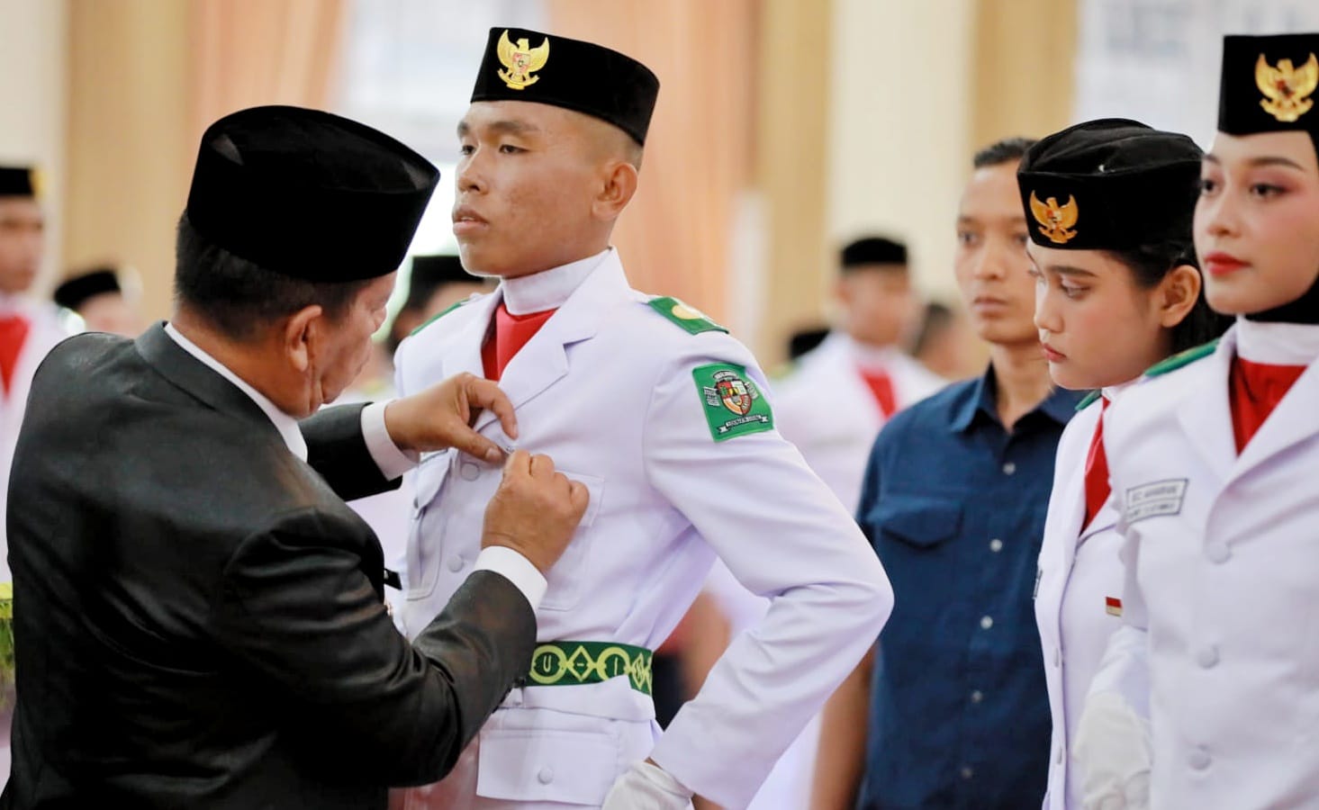 50 Anggota Paskibraka Simalungun Dikukuhkan 50 Anggota Paskibraka Simalungun Dikukuhkan