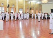 50 Anggota Paskibraka Simalungun Dikukuhkan