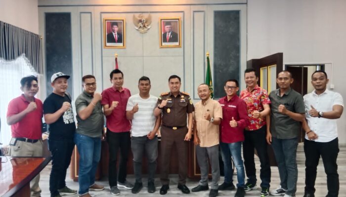 Pindah Tugas, Kajari Sergai Pamit Pada Wartawan