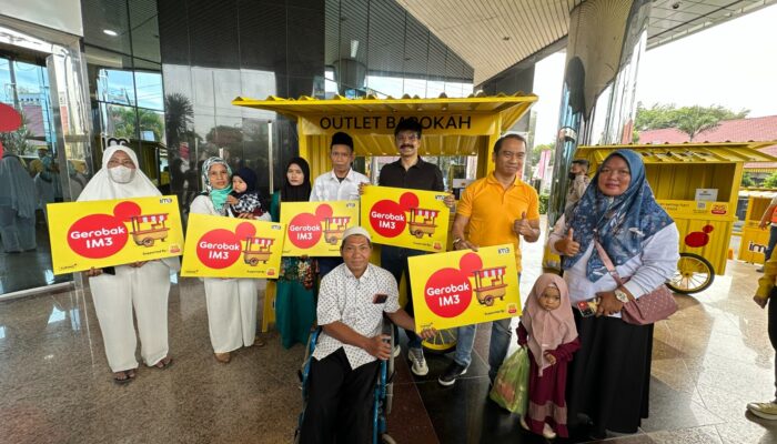 Indosat Region Sumatera Salurkan Outlet Barokah IM3 Bagi Masyarakat Di Area Sekitar Site