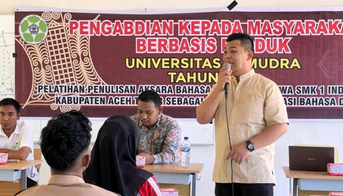 Laksanakan Ingub Aceh, Dosen Unsam Berikan Pelatihan Penulisan Bahasa Aceh
