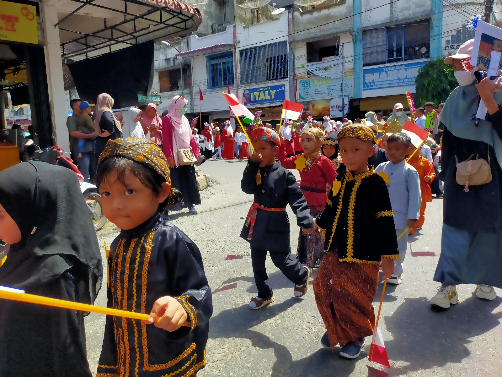 Pawai Karnaval Di Abdya Diikuti Ratusan Pelajar