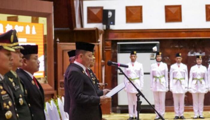 Penjabat Gubernur Kukuhkan Paskibraka Aceh 2023