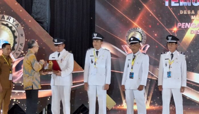 Usai Temu Karya, Geusyik Mane Tunong Terima Piala Mendagri