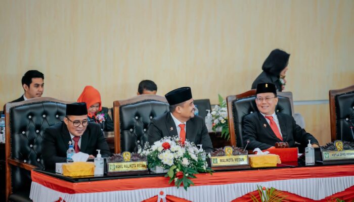 Bobby Nasution Bersama DPRD Dengarkan Pidato Kenegaraan Presiden