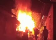 Rumah Keluarga Kurang Mampu Musnah Terbakar