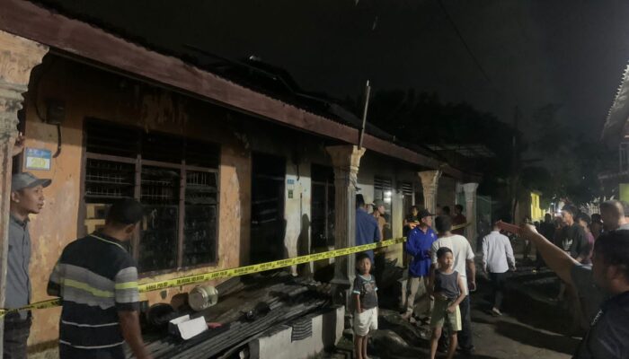 Jelang HUT RI, Tiga Rumah Ludes Terbakar Di Tembung