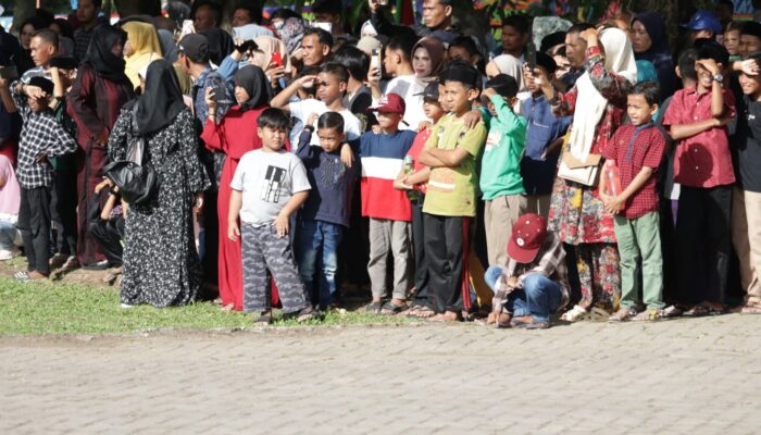 Masyarakat Aceh Besar Berbondong Hadiri Upacara HUT Ke-78 RI
