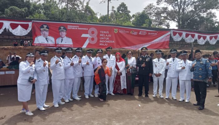Peringatan HUT Ke-78 RI Sejumlah Kecamatan Di Dairi Khidmat