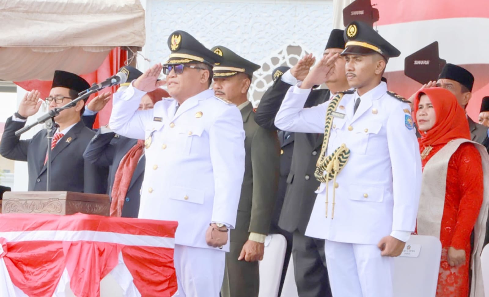 Pj Bupati Pidie Awali Peringatan HUT Ke 78 RI Dengan Shalat Subuh Berjamaah