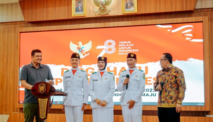 Bobby Nasution Beri Beasiswa 4  Petugas Paskibraka, Silahkan Pilih Universitas yang Diinginkan