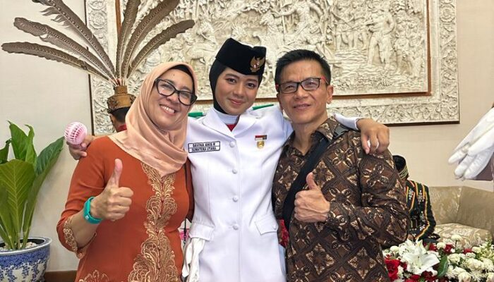 Sukses Jadi Paskibraka Di Istana Negara, Davina: Terima Kasih Warga Sumut