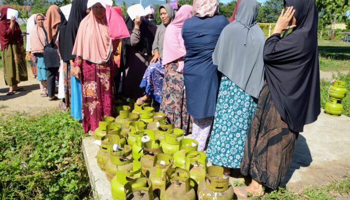 Operasi Pasar Gas Elpiji 3 Kg Di Tiga Kecamatan di Aceh Besar Berjalan Lancar