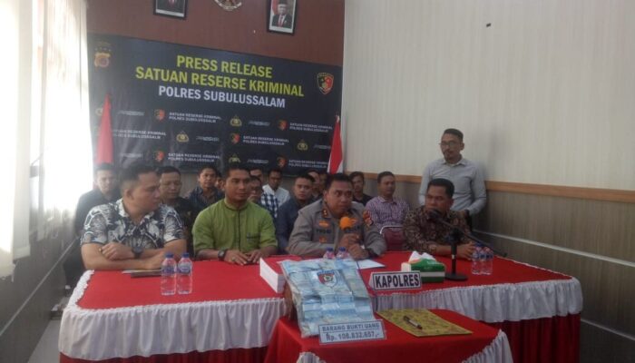 Mantan Direktur BUMK Singgersing Kembalikan Uang Kerugian Negara