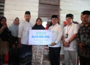 Ahli Waris Kades Meninggal Dunia Saat Upacara HUT RI Terima Santunan BPJamsostek