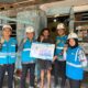 Manager PLN UP3 Medan, Ricky Yacob didampingi Team Leader Pemasaran UP3 Medan Ahmad Mukhlis, VP Pengembangan Eksekutif PLN Kantor Pusat, Mundhakir Salman, VP HTD Area 1, Dewi Tatiana saat bersama Penerima Bantuan Light Up The Dream, Edi Syahputra, saat melakukan penyalaan listrik, baru-baru ini.