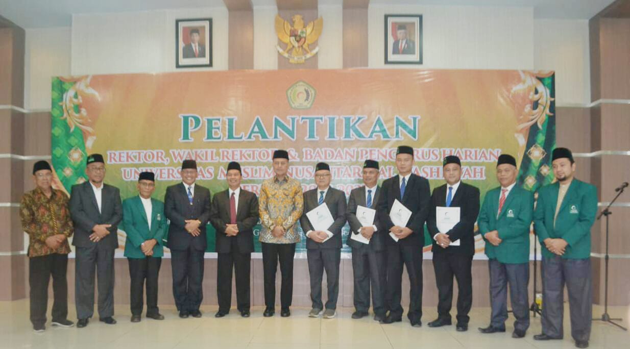 Rektor Dan BPH UMN Al-Washliyah Periode 2023-2027 Dilantik