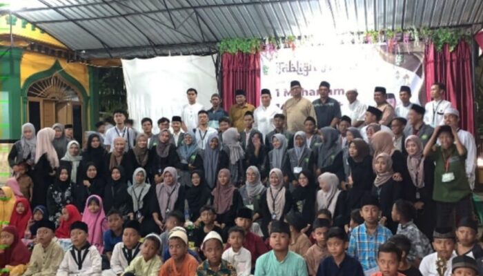 Mahasiswa KKN UINSU Kelompok 132 Desa Tanjung Siporkis Gelar Gebyar Muharram Dan Festival Anak Sholeh