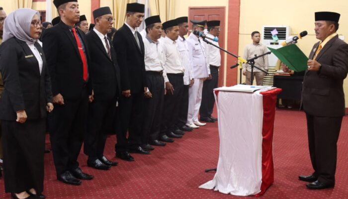 Prosesi Pelantikan Dan Pengambilan Sumpah Pejabat Diprotes Wakil Wali Kota