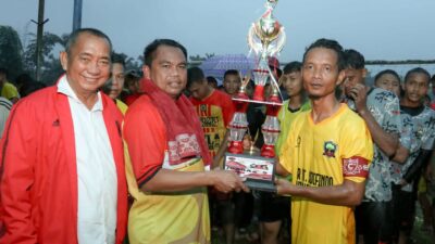 Gol Darma Wijaya Menangkan Pemkab Sergai Gol Darma Wijaya Menangkan Pemkab Sergai