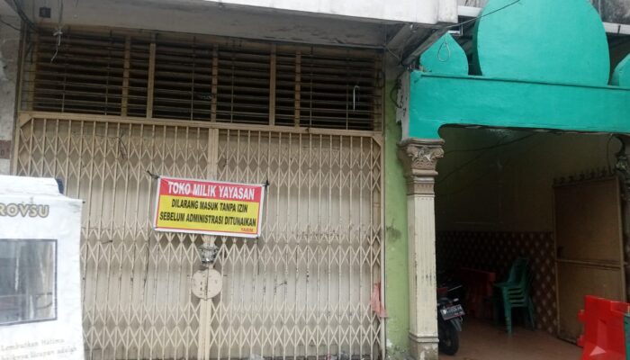 Masjid Ghuadiyah Akan Diperluas Yayasan Minta Penyewa Ruko Pindah