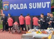 Poldasu Tangkap Lima Sindikat Pembobol ATM, Tiga Orang Ditembak