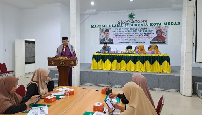 Gelar FGD, MUI Kota Medan Ajak Umat Melek Politik