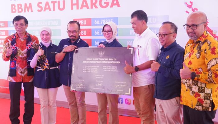 BPH Migas Dan Pertamina Resmikan Lembaga Penyalur BBM Satu Harga Di Natuna