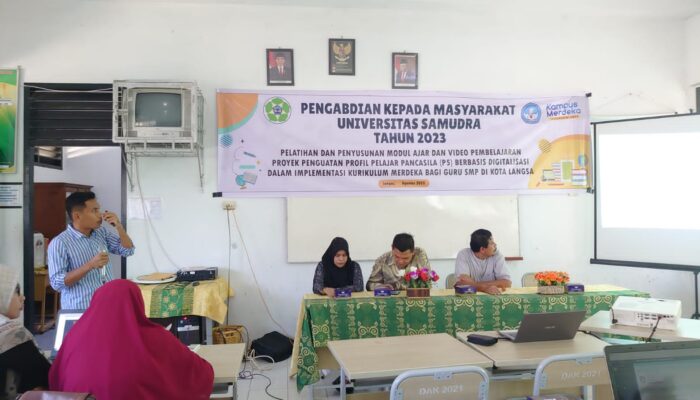 Dosen Unsam Beri Pelatihan Modul Ajar & P5 Berbasis Digitalisasi