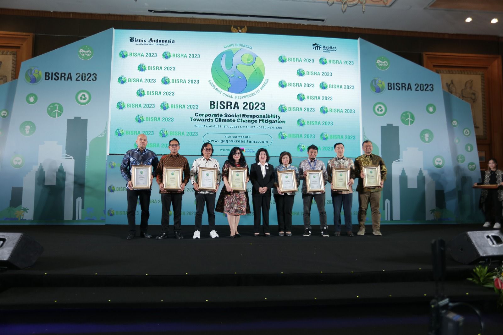 Berdayakan Desa Pagardewa, PGN Raih Penghargaan BISRA Awards 2023