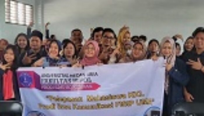 141 Mahasiwa Prodi Ilmu Komunikasi Fisip UMA Dilepas KKL Ke Sejumlah Instansi