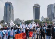 Demo Buruh 10 Agustus Diklaim Terpanjang Dan Terbesar
