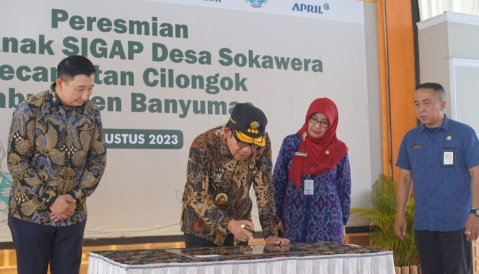 Pemkab Banyumas dan Tanoto Foundation Resmikan Rumah Anak SIGAP
