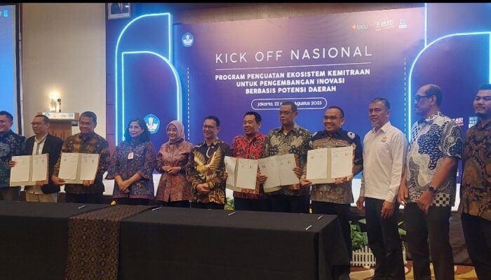 Majukan Ekonomi Daerah, Ditjen Pendidikan Vokasi Kemendikbudristek Luncurkan Program Penguatan Ekosistem Kemitraan Berbasis Potensi Daerah