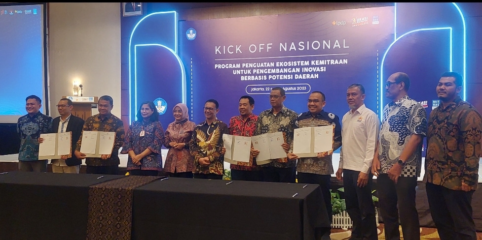 Majukan Ekonomi Daerah, Ditjen Pendidikan Vokasi Kemendikbudristek Luncurkan Program Penguatan Ekosistem Kemitraan Berbasis Potensi Daerah