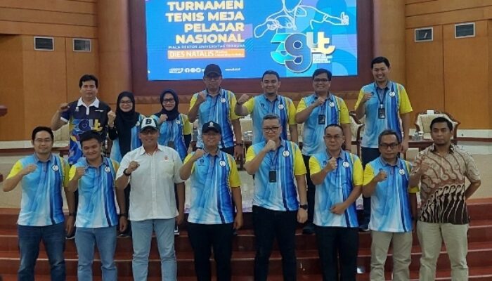 Diikuti 553 Pelajar dan Mahasiswa, UT Gelar Turnamen Tenis Meja Nasional