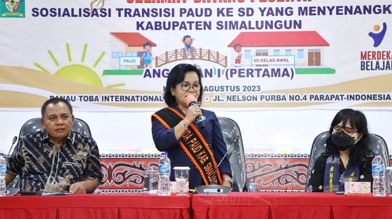 Bunda PAUD Simalungun Sosialisasi Transisi PAUD Ke SD