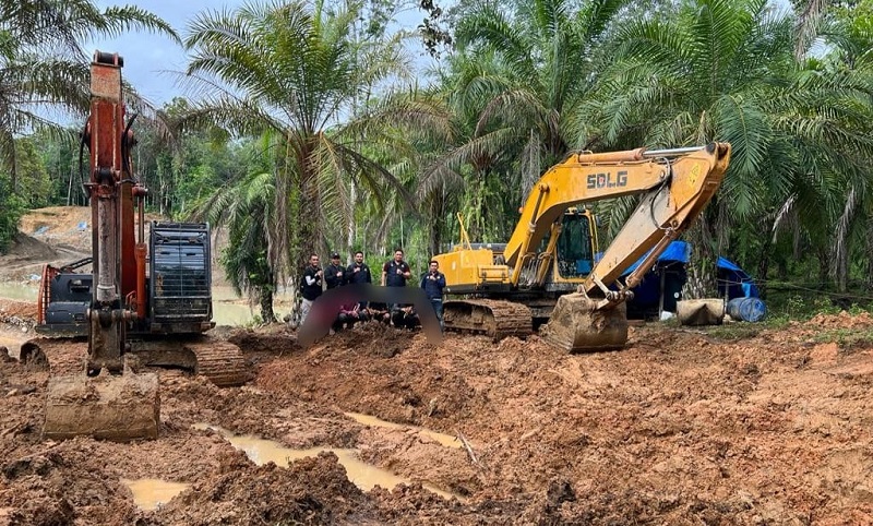 Tiga Pelaku Illegal Mining Di Aceh Barat Diamankan