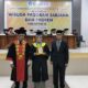 Universitas Sains (US) Cut Nyak Dhien Langsa saat mewisuda 56 lulusan sarjana Strata 1 (S1) tahun 2023 di aula convention hall Virta Tirta Raya Kota Langsa, Rabu (23/8). Waspada/dede