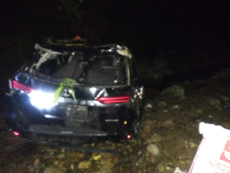 Fortuner Terjun Ke Jurang Jangga Dolok, Satu Tewas Dan 2 Luka Fortuner Terjun Ke Jurang Jangga Dolok, Satu Tewas Dan 2 Luka
