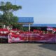 Pemkab Batubara Bagikan Ribuan Bendera