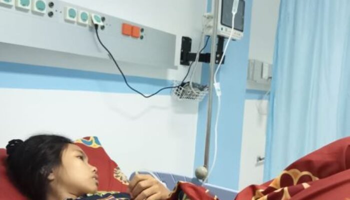 Warga Pidolidolok Penderita Tumor Ganas Butuh Bantuan