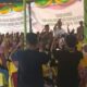 Direktorat Jenderal Perikanan Budidaya Kementerian Kelautan Perikanan RI menggandeng Anggota Komisi IV DPR RI menggelar sosialisasi kebijakan perikanan budidaya yang diikuti para petani di Desa Lawe Sagu Hilir Senin (17/8). Waspada/Seh Muhammad Amin
