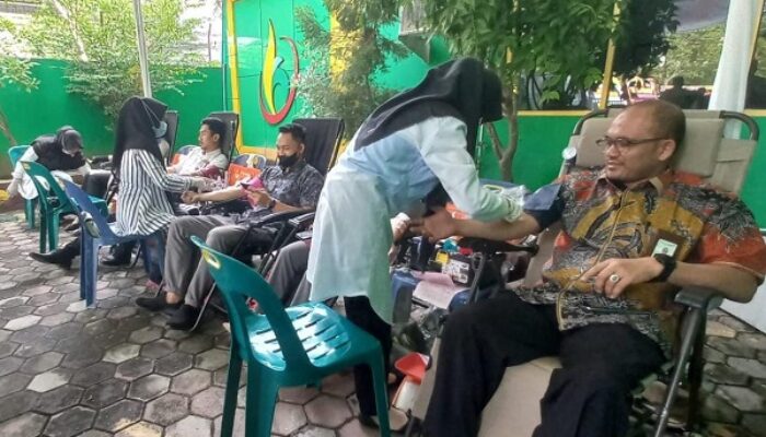 BAS Langsa Kumpulkan 64 Kantong Darah Dan Santuni Anak Yatim